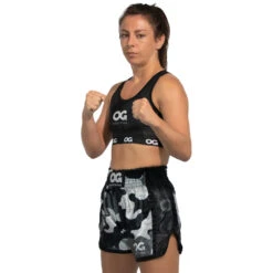 OG Fightwear Black Women's Crop Top