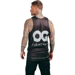 OG Fightwear Performance Black Unisex Singlet -Boxing Promotions Store 0000 36 c 2