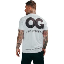 OG Fightwear Performance White Unisex Jersey -Boxing Promotions Store 0000 52 c 2