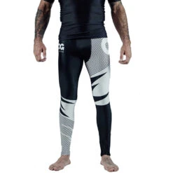OG Fightwear Stretch Spandex Black Spats -Boxing Promotions Store 0000 81 c 1