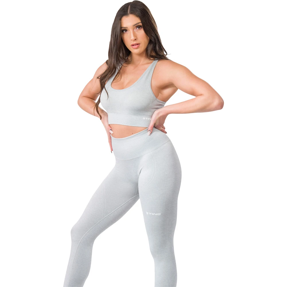 Sting Allure Grey Marle Seamless Leggings 2 Sting Allure Grey Marle Seamless Leggings - Image 2
