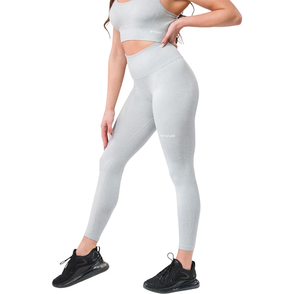 Sting Allure Grey Marle Seamless Leggings 1 Sting Allure Grey Marle Seamless Leggings