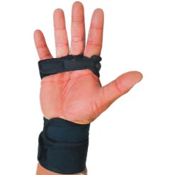 One-Two Black Quick Wraps 4 One-Two Black Quick Wraps -Boxing Promotions Store 12QWRAP BLK c 1