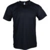 Mooto Cool Round Edge Black Training Shirt