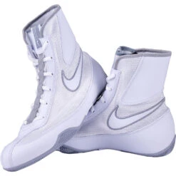 Nike Machomai 2 White/Grey Boxing Shoes