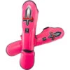 Arwut Fight Gear Pink Leather Shin Guards
