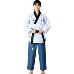 Mooto Taebek 2 Black Neck Womens Uniform