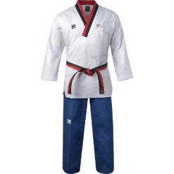 Mooto Taebek 2 Red/Black Neck Uniform -Boxing Promotions Store 53611 c 2