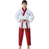 Mooto Taebek 2 Red/Black Neck Womens Uniform