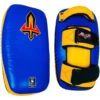 Arwut Fight Gear Protector Blue/Yellow Thai Kick Pads