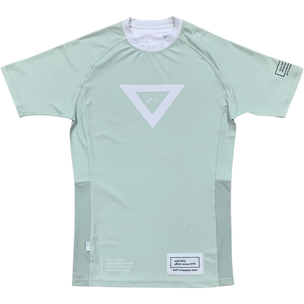 VHTS ADCC Special Edition Green Short Sleeve Womens Rash Guard 1 VHTS ADCC Special Edition Green Short Sleeve Womens Rash Guard