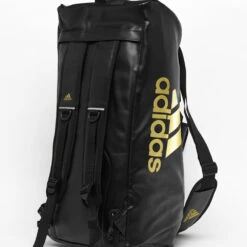 Adidas Black/Gold 2 In 1 Sports Bag -Boxing Promotions Store ADIACC051G c 3