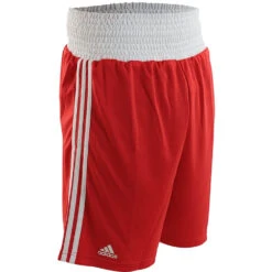 Adidas AIBA Competition Red Boxing Shorts