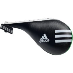 Adidas Black/Green Kids Double Target Pad
