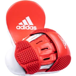 Adidas Hybrid 150 Red/White Focus Mitts -Boxing Promotions Store ADIH150FM RW 2