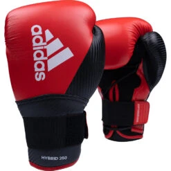 Adidas Hybrid 250 Active Red/Black Training Gloves