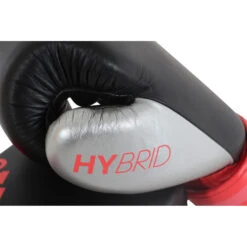 Adidas Hybrid 200 Black/Red Womens Boxing Gloves -Boxing Promotions Store ADIHDF200 BR c 9