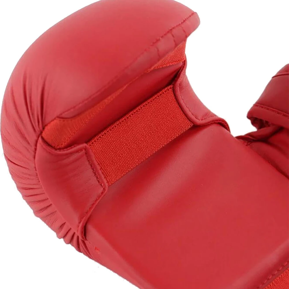 Adidas WKF Approved Red Karate Thumb Mitts 3 Adidas WKF Approved Red Karate Thumb Mitts - Image 3