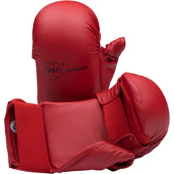 Adidas WKF Approved Red Karate Mitts 6 Adidas WKF Approved Red Karate Mitts -Boxing Promotions Store ADIKTWKRS NT c 2