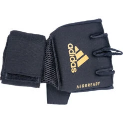 Adidas Black/Gold Gel Quick Wraps 8 Adidas Black/Gold Gel Quick Wraps -Boxing Promotions Store ADISBP012 BG c 3