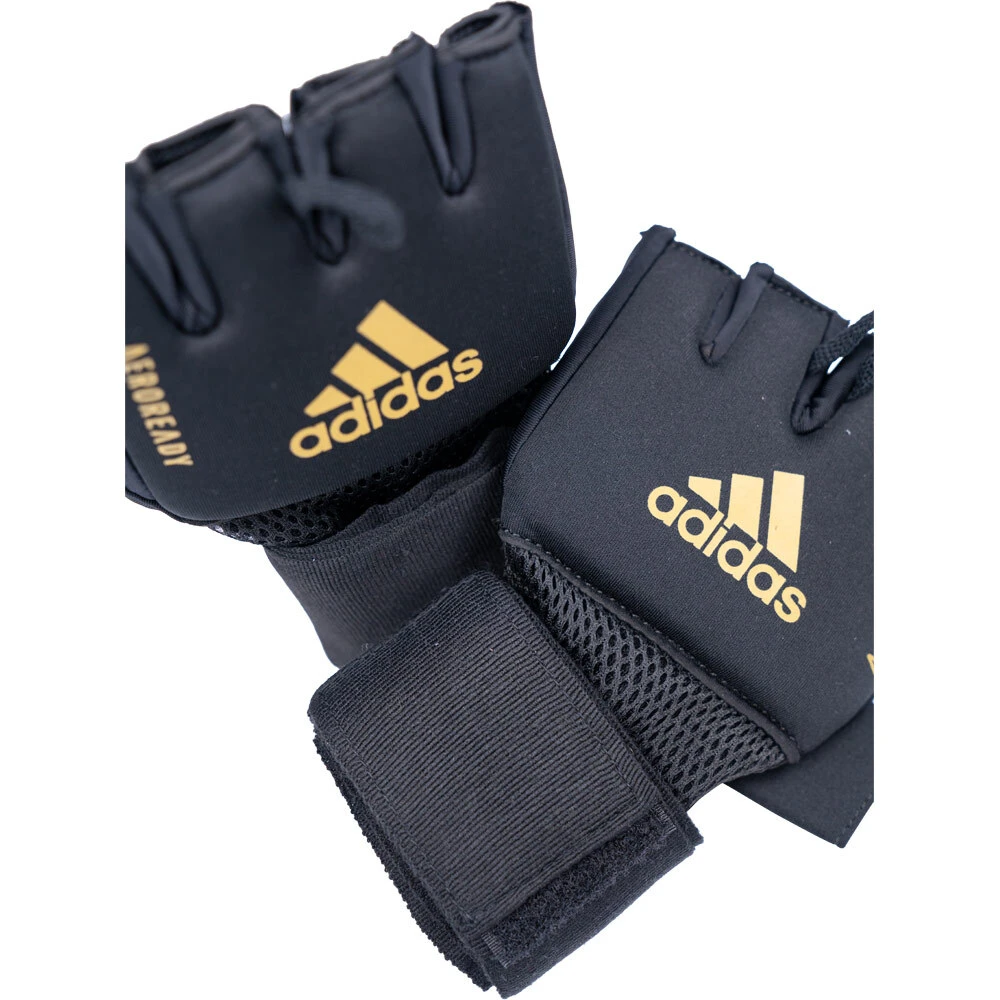 Adidas Black/Gold Gel Quick Wraps 5 Adidas Black/Gold Gel Quick Wraps - Image 5