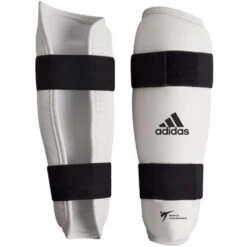 Adidas White PU Leg Protector