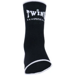 Twins Black Ankle Support Guards -Boxing Promotions Store AG1 BLK c 2