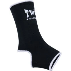 Twins Black Ankle Support Guards -Boxing Promotions Store AG1 BLK c 3