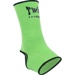 Twins Green Ankle Support Guards -Boxing Promotions Store AG1 GRN c 3