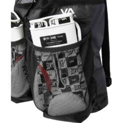 RVCA VA Black Boxing Backpack -Boxing Promotions Store AVYBP00122 BLK 3