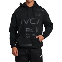 RVCA All Brand Black Hoodie