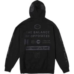 RVCA All Brand Black Hoodie -Boxing Promotions Store AVYFT00251 BLK c 3