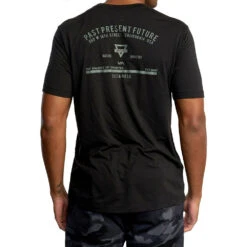 RVCA Branding Black Tee -Boxing Promotions Store AVYZT00654 BLK c 2