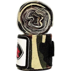 Morgan Sports Green Camo 4M Elastic Boxing Hand Wraps