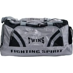 Twins Grey Gym Bag 11 Twins Grey Gym Bag -Boxing Promotions Store BAG2 GRY 3