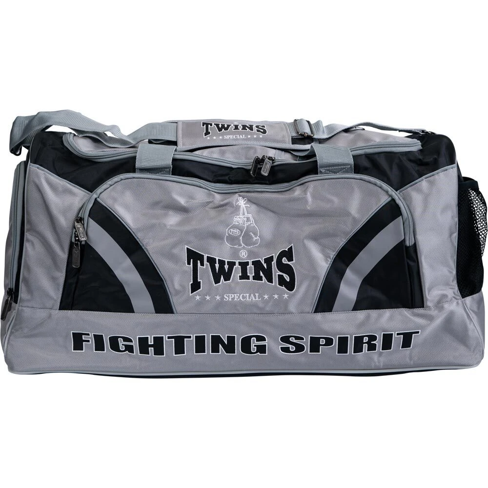 Twins Grey Gym Bag 4 Twins Grey Gym Bag - Image 4