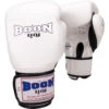 Boon Compact White Velcro Muay Thai Gloves