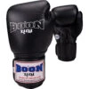 Boon Black Velcro Muay Thai Gloves