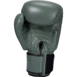 Twins Olive Velcro Boxing Gloves -Boxing Promotions Store BGVL3 OLV c 5