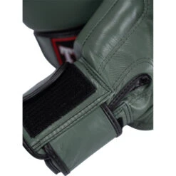 Twins Olive Velcro Boxing Gloves -Boxing Promotions Store BGVL3 OLV c 7