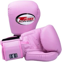 Twins Velcro Pink Womens Boxing Gloves -Boxing Promotions Store BGVL3 PNK c 2