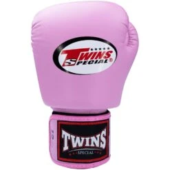 Twins Velcro Pink Womens Boxing Gloves -Boxing Promotions Store BGVL3 PNK c 3