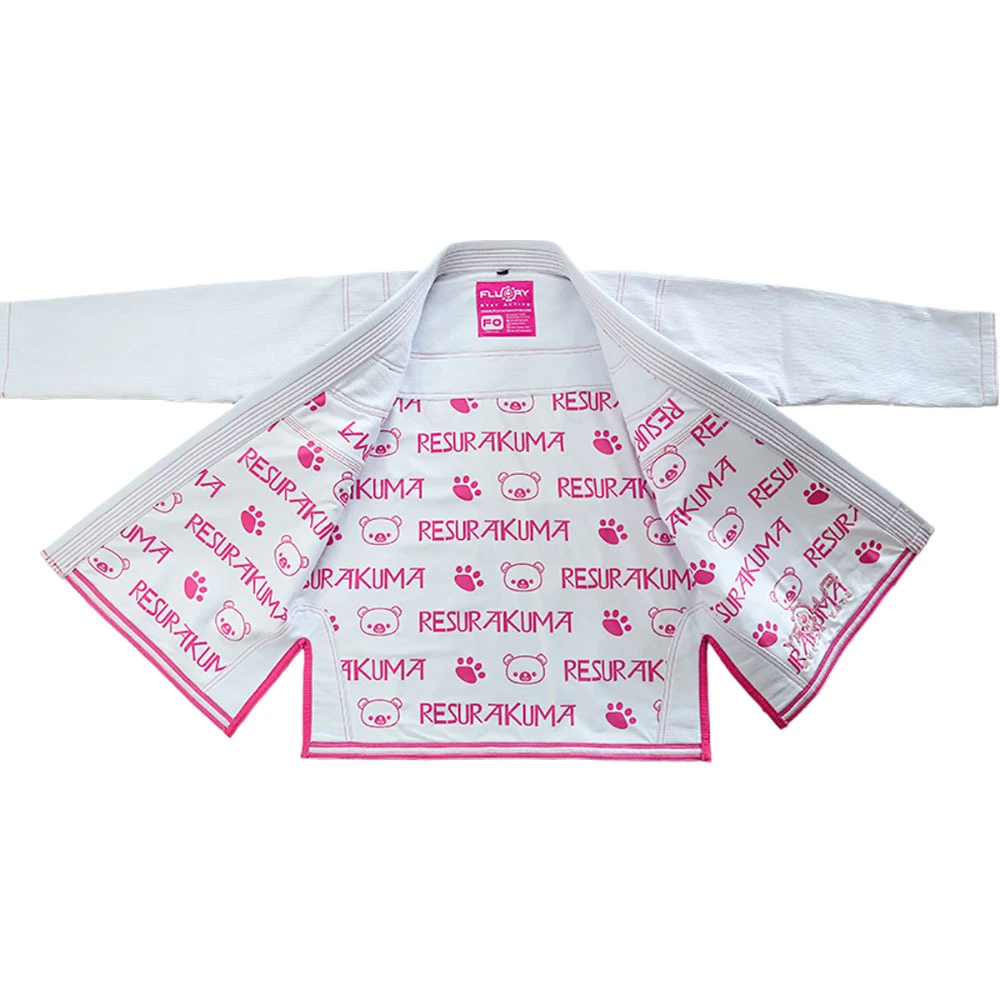Fluory Resurakuma White Womens Jiu Jitsu Gi 2 Fluory Resurakuma White Womens Jiu Jitsu Gi - Image 2