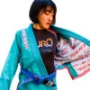 Fluory Resurakuma Green Womens Jiu Jitsu Gi