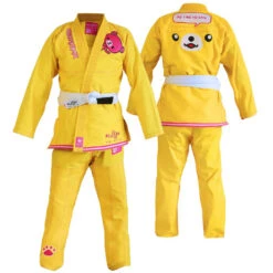 Fluory Resur Akuma Yellow Women BJJ Gi -Boxing Promotions Store BJJF13YL c 2