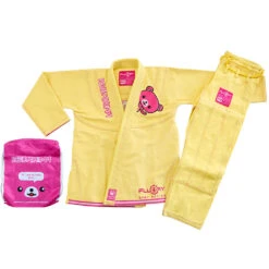 Fluory Resur Akuma Yellow Women BJJ Gi -Boxing Promotions Store BJJF13YL c 3