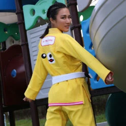 Fluory Resur Akuma Yellow Women BJJ Gi -Boxing Promotions Store BJJF13YL c 7