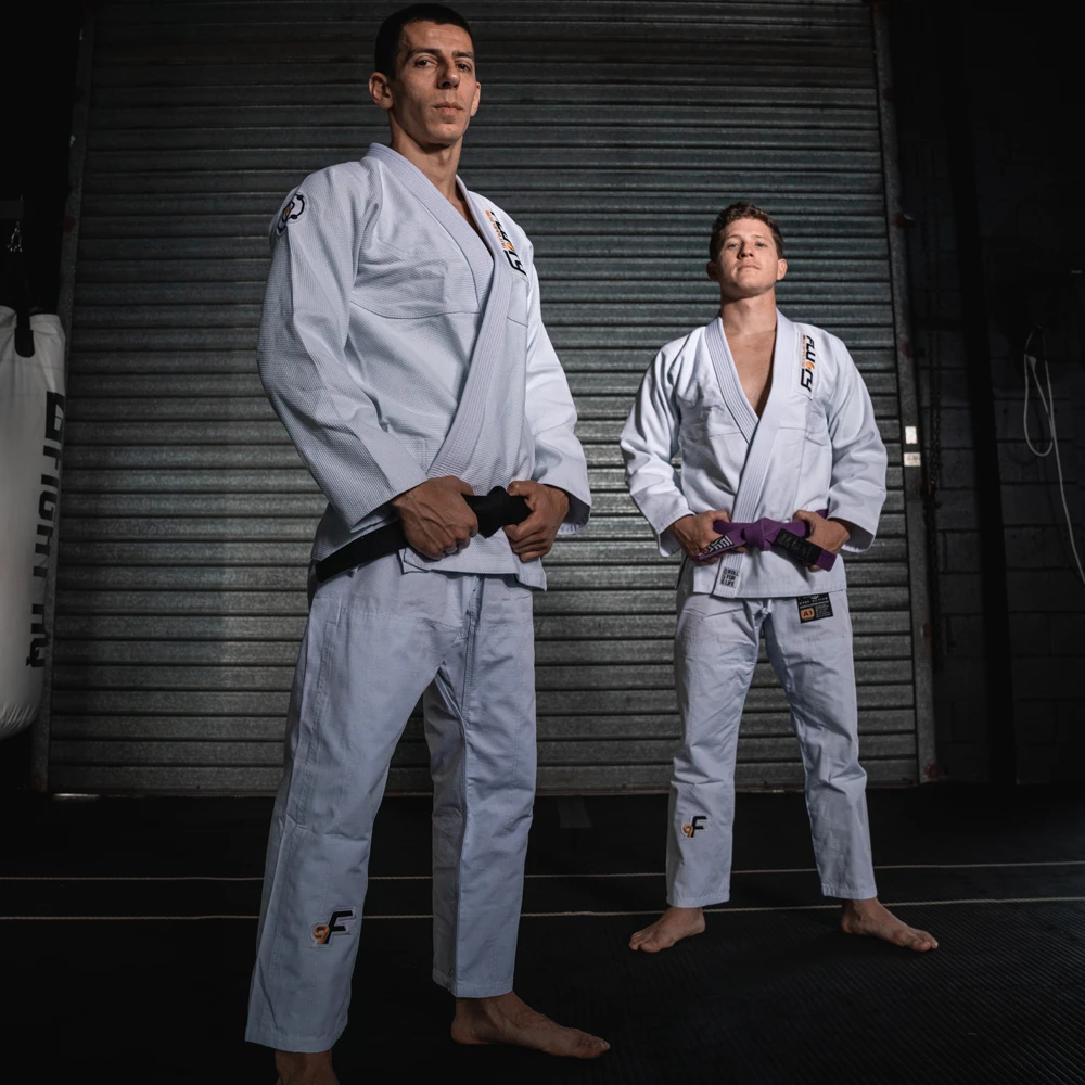 Fluory White Jiu Jitsu Gi 5 Fluory White Jiu Jitsu Gi - Image 5