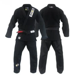Fluory Black Jiu Jitsu Gi -Boxing Promotions Store BJJF16BK c 2