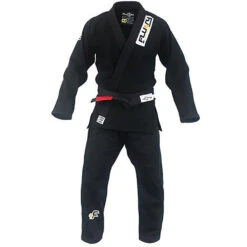 Fluory Black Jiu Jitsu Gi